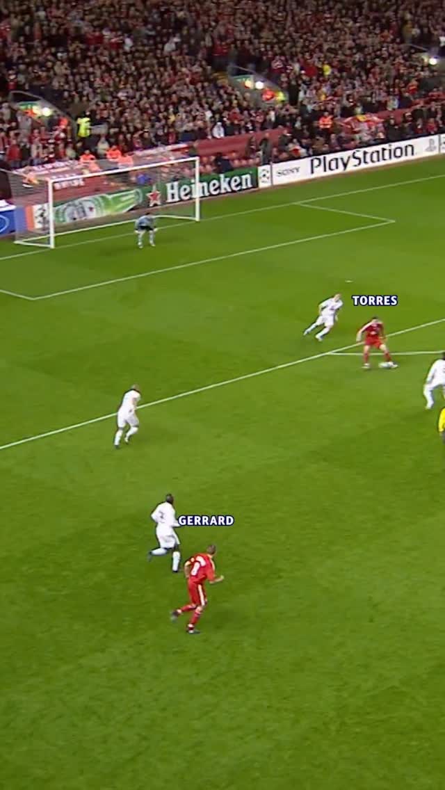Gerrard x Torres masterclass vs Real Madrid, 2009 🥵