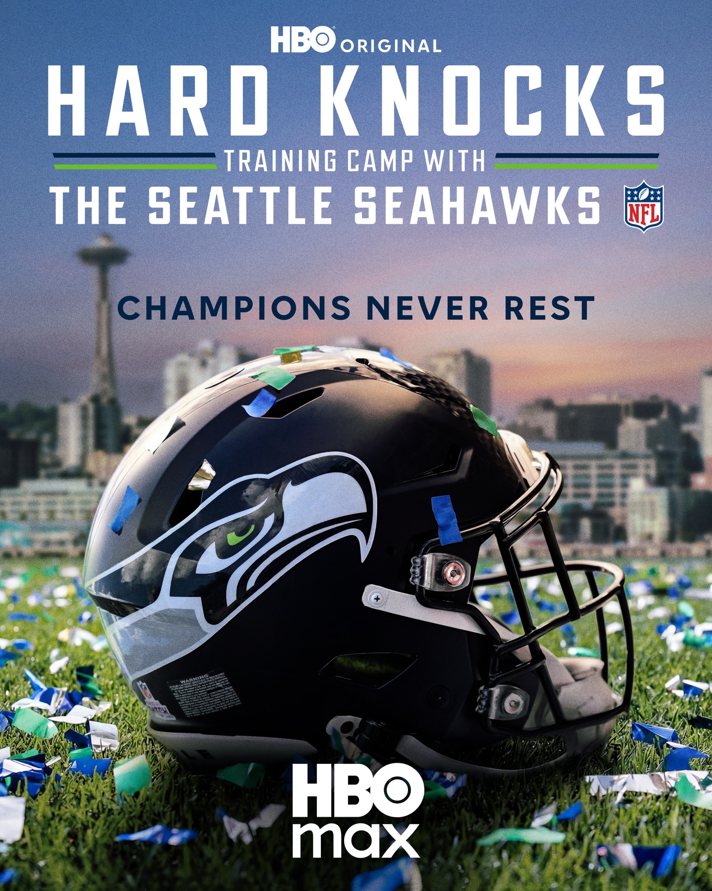 The champs open their doors this summer.

#HardKnocks Training Camp with the @Seahawks premieres this August on HBO Max.