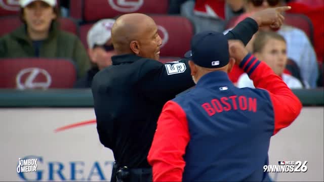 Umpire missed 20 strike zone calls and ejects Red Sox manager Alex Cora for arguing a check swing call, a breakdown

#mlb #baseball #umpire #redsox #cincinnatireds