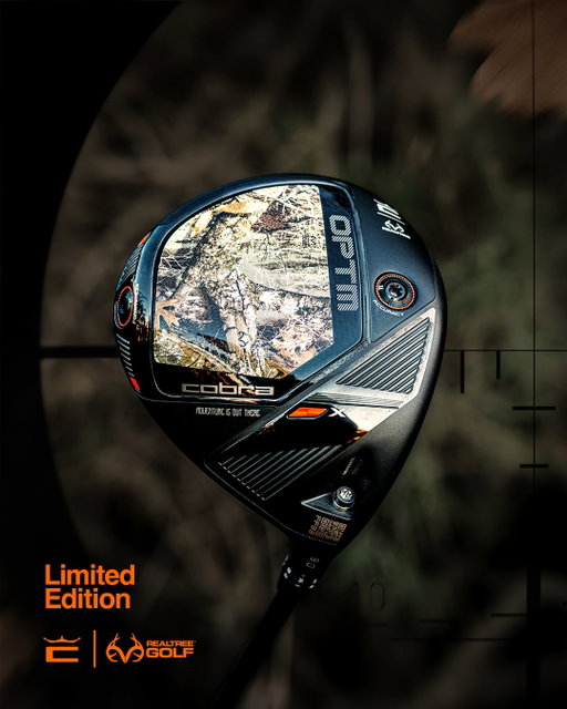 Spring is here and it’s time to start huntin’. Introducing the new Limited Edition @cobragolf @realtreeoutdoors OPTM driver. Grab one while they last!