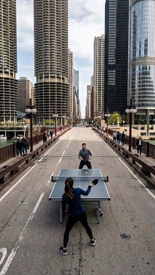 At SPIN CHICAGO we’re celebrating the re-opening of the State Street Bridge with HALF OFF PING PONG RESERVATIONS for the ENTIRE MONTH OF APRIL!⁠
⁠
Just enter the promo code STATESTREET (case sensitive) on the checkout page of our website, link in bio. Subject to availability. ⁠
⁠
SEE YOU ON THE COURTS, CHICAGO!