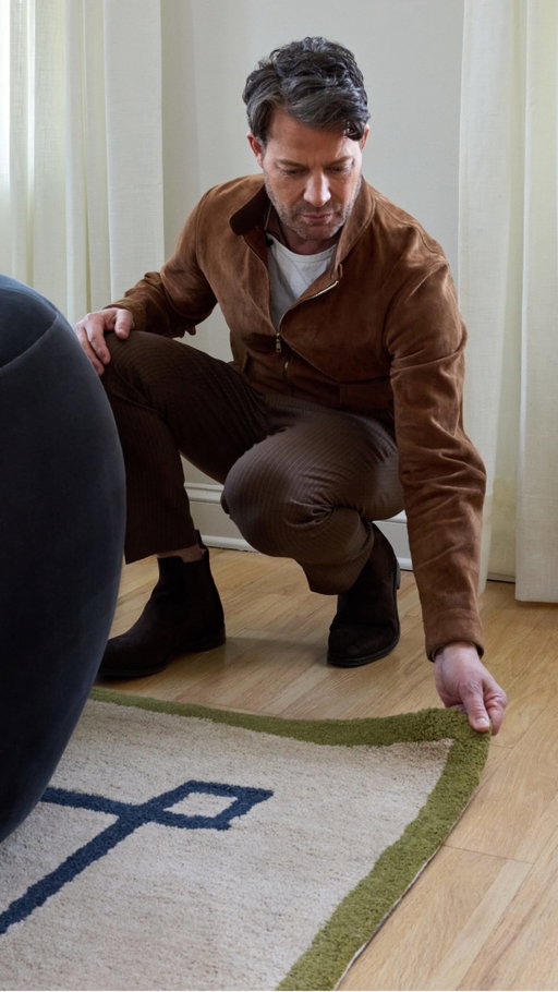 Your rug is probably too small for your room...
