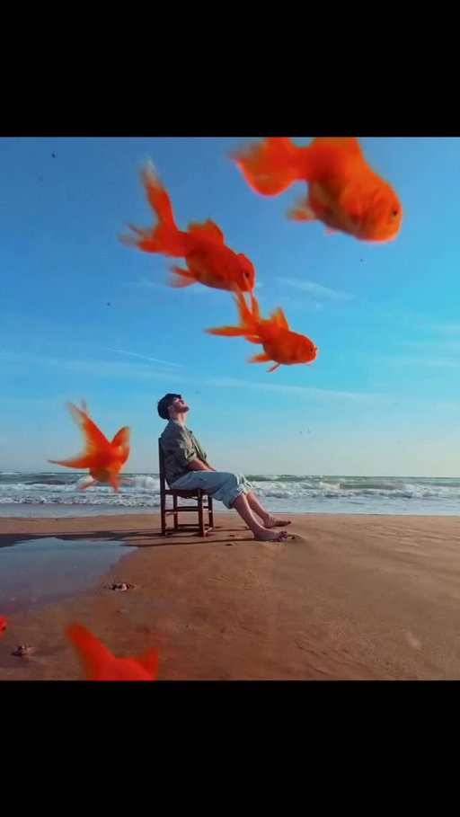 Flying fish 👀🐠 with @insta360 #insta360AcePro2

Note on animal welfare: These goldfish were purchased for the shoot, kept in a temperature-controlled environment, and returned to the store in perfect health the same day. 🙏