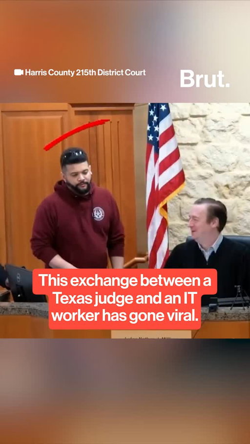 Texas Judge Nathan J. Milliron of the 215th Civil Court has gone viral for his exchange with an IT worker who was called in to help with courtroom audio issues. #Judge #Courtroom #Texas #IT #Viral