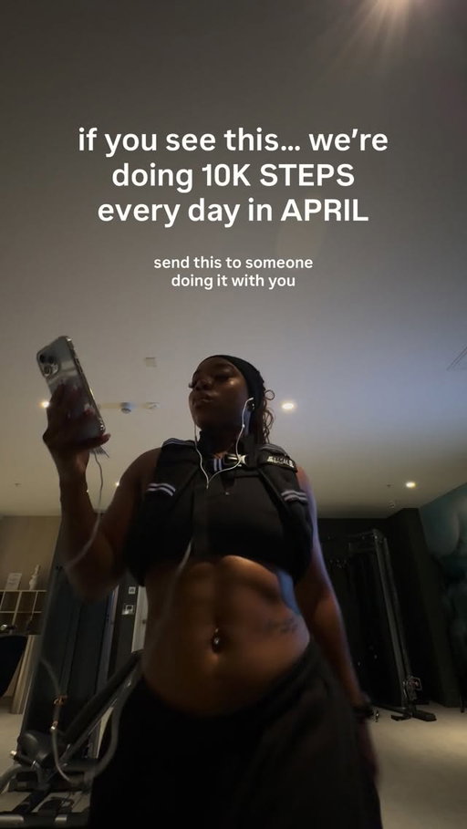 it’s the start of a new quarter so it’s time to challenge ourselves. 30 days. 10k steps. no excuses !!! who is in?

join my channel in my bio “the healthy girls” for daily accountability 🤩🚶🏾‍♀️