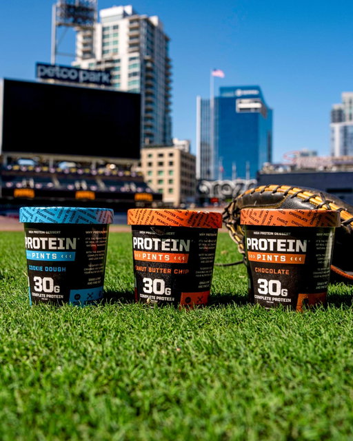 The Official Protein Ice Cream of the San Diego Padres has arrived!