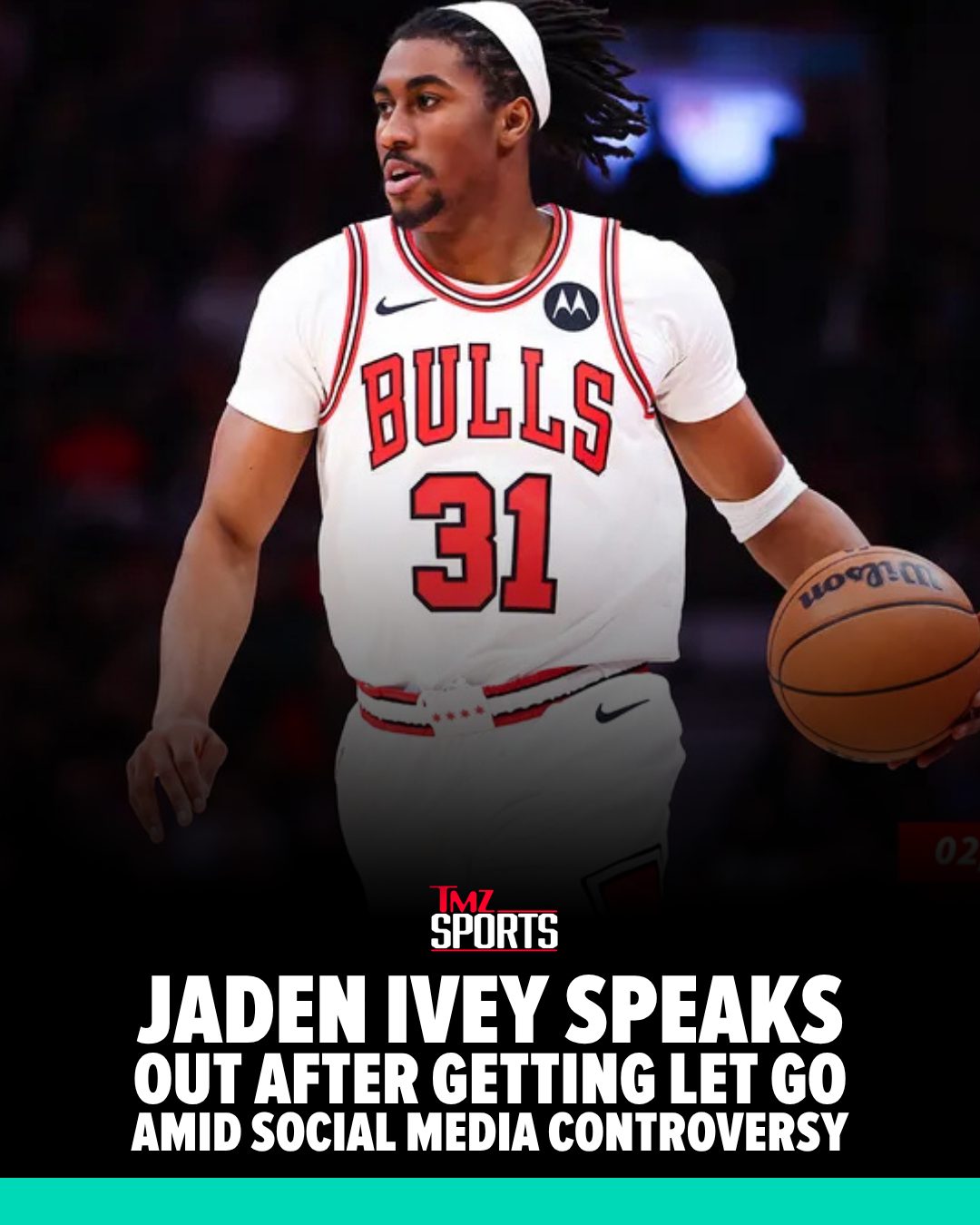 ✈️👀 Jaden Ivey jetted out of town after the Chicago Bulls cut him following his anti-Pride comments ... with the hooper going live to discuss the situation as he waited to take off, before a flight attendant made him turn off his phone. 

Full story at the link in bio. 

🎥: Instagram/poisonivey