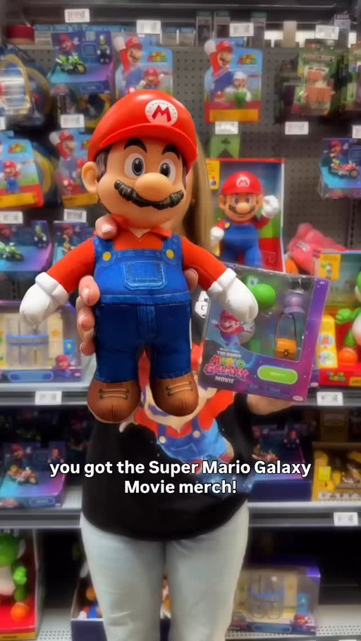 let’s-a goooo... to the movies! 

comment MARIO for a DM to shop The Super Mario Galaxy Movie merch