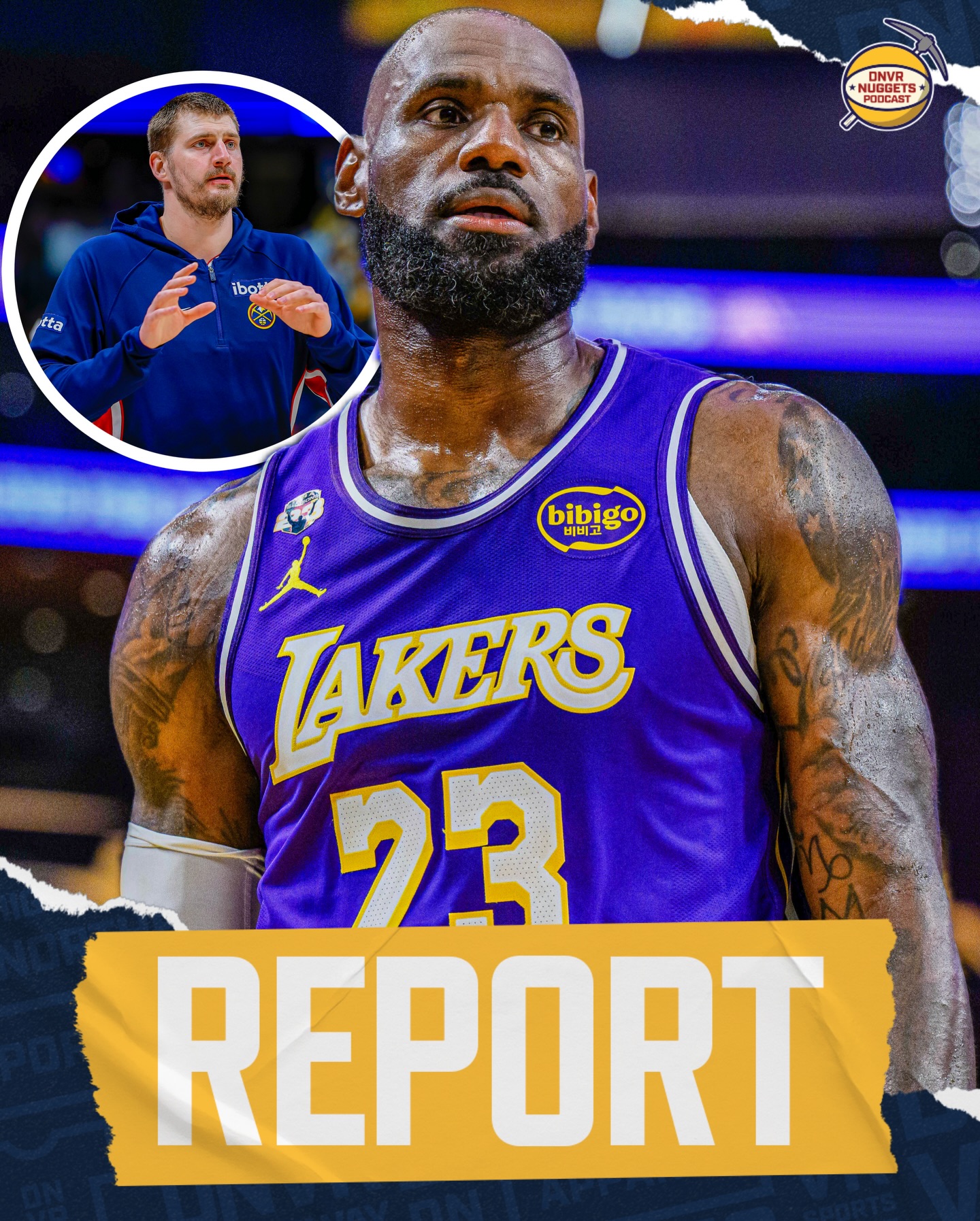 The Nuggets are 1 of 6 teams that 𝑰𝑵𝑺𝑰𝑫𝑬𝑹𝑺 think could emerge this summer as an option for LeBron James 👀

“One intriguing option floated to ESPN by multiple sources was Denver, where teaming up with three-time MVP Nikola Jokic would make for some awfully entertaining hoops.”