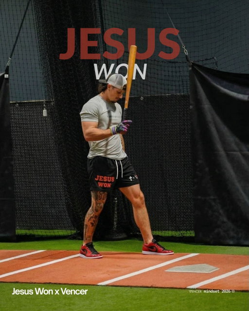 Jesus Won x Vencer now live. 
10% Donated to Non-Profits. 
#jesuswon #vencerco
