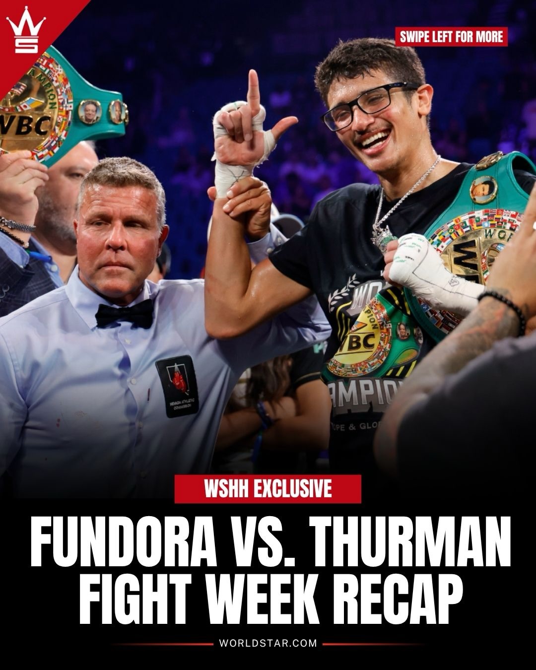 #SebastianFundora vs. #KeithThurman fight week recap in Las Vegas! 🥊🎰🔥 @premierboxing 

🎤: @thatkidcm
🎥: @officialmstfa
EP: @joeworldstar