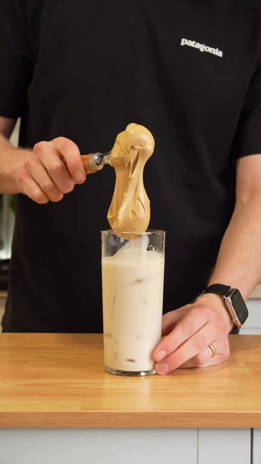 Instant coffee ice cream! 

It was surprisingly easy to make and was a nice treat to have. It was tasty scooped on top of milk and is convenient since it’s basically just batch making your coffee for the week!

#instantcoffee #coffee