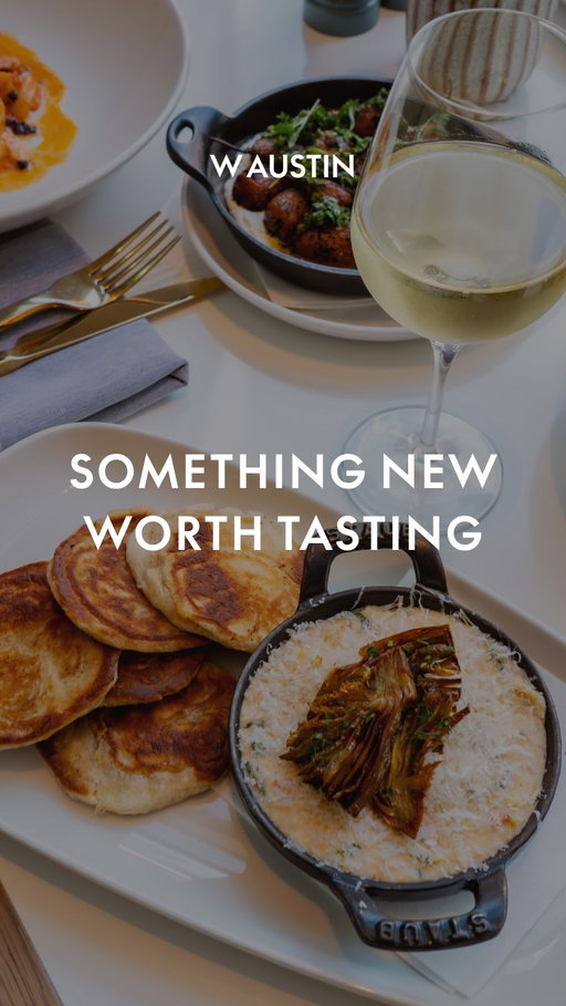 Where dining becomes an experience.
New flavors at Serenade are officially on the table.