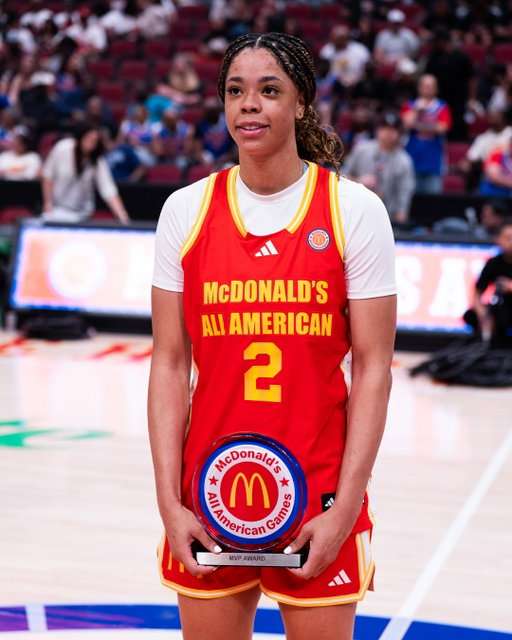 CEMENTED IN HISTORY! 🤩🏀

Saniyah Hall is your 2026 McDonald’s All-American MVP! First SPIRE Basketball athlete to play and earn MVP honors in the prestigious MCD All-American game. 🤯