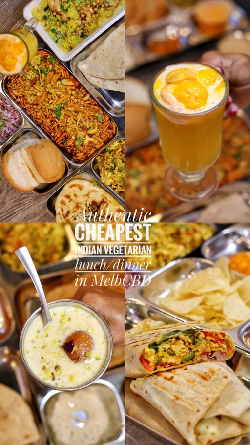 MelbCBD’s cheapest Indian comfort food spot just blew my mind! 

If you’re craving authentic Indian food in Melbourne CBD that’s pure vegetarian, insanely tasty, and ridiculously affordable, you need to add @chai.n.chilli to your list ASAP. Serving traditional flavours straight from Maharashtra, this place is the ultimate weekday lunch or dinner fix — with generous portions and serious value for money.

We tried a spread and honestly… everything hit.
The Paneer Wrap was packed, filling, and perfect for an easy grab-and-go meal. The Pithala Bhakri tasted like proper homemade comfort food — earthy, wholesome, and super satisfying.

But the real star? The Misal Pav. If you love spice, this one is for you. It was so hot it literally made us sweat… but it was so addictive we couldn’t stop eating it. Painfully delicious in the best way. 

For chaat lovers, the Aloo Tikki Chaat was loaded with flavour — crunchy, tangy, spicy, and perfectly balanced. The Poori Bhaaji served with Aamras was such a treat too, giving that sweet-meets-savoury combo that feels like a festival on a plate.

And don’t even think about skipping dessert. The Dates Kulfi drink was creamy and refreshing, the Mango Lassi was thick and perfect, and the Filter Coffee gave the ultimate desi café vibe. To finish, the Rabdi Gulab Jamun was pure heaven for anyone with a sweet tooth.

If you’re looking for budget-friendly Indian food in the CBD that doesn’t compromise on flavour, this spot is a must.

📍Chai N Chilli – Melbourne CBD
✨ Pure veg | Authentic Maharashtrian food | Big portions | Cheap eats

[invite]