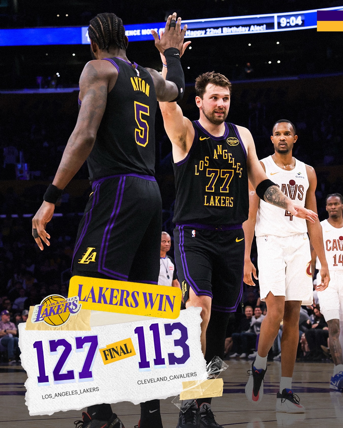 Your playoff-bound Los Angeles Lakers
