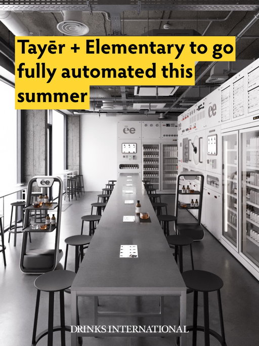 Tayēr + Elementary announces bold transformation with AI created cocktails and fully automated service. The change comes in response to mounting economic pressures affecting the hospitality sector. 

“Hospitality will always be about people,” the team explained “But the realities of today’s environment force us to question which parts of the experience must be human, and which can be reimagined” 

Read more at drinkint.com