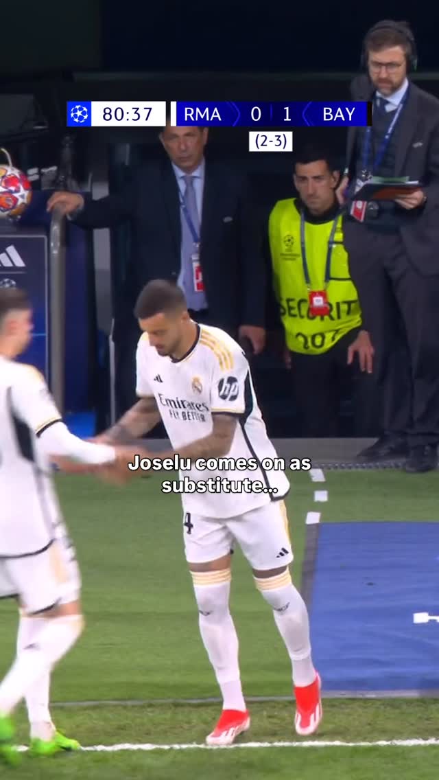 Best substitution in Champions League history? 🤔