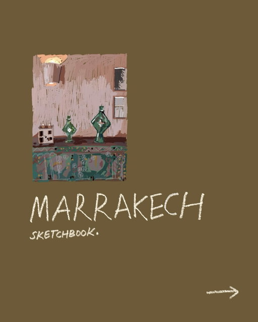 Sketchbook from a week in Marrakech. First time visiting and already can’t wait to go back.. In love with the rituals, interiors, colours, food, ceramics - so much to see ❣️🇲🇦 

Have you been and what did you think?