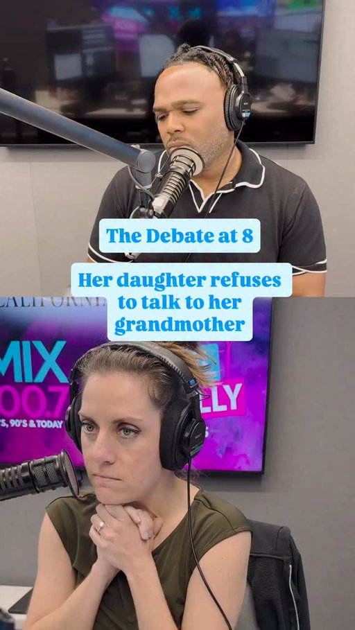 Should Tish encourage her daughter more to speak with her grandmother or let her navigate this on her own?