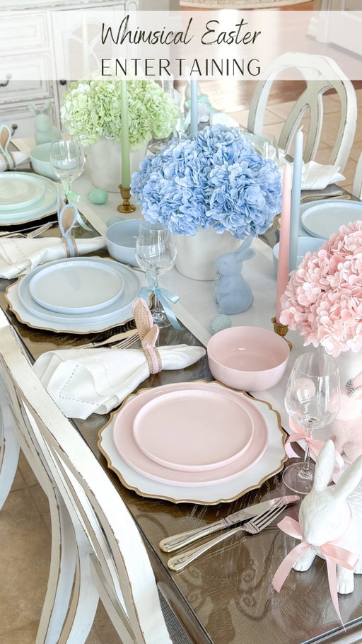 The joy of whimsy… Easter edition 💐✨🐇

Which table is your favorite? Vote in the poll to let me know!

✔️Comment LINK to shop all of my Easter decor and tables, and 
✔️Follow along for more whimsical hosting magic! 🪄 

.
.
.
.
.
.
#eastertable #easterbrunch #springentertaining #easterdecor #easter2026