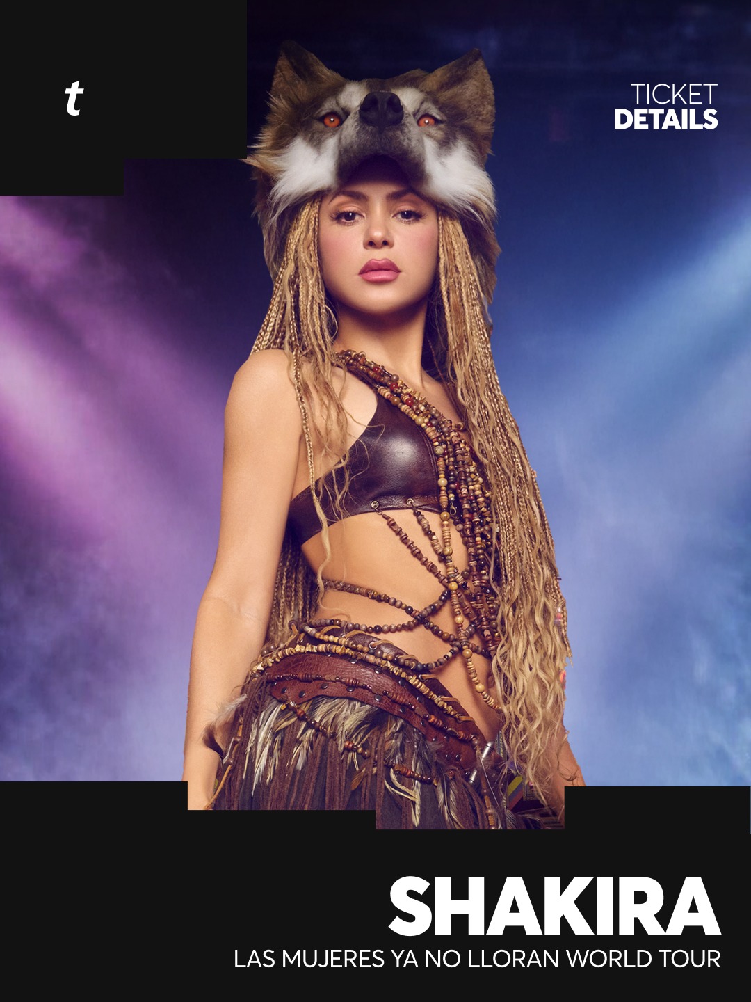 Whenever, wherever, we’re there! @shakira just announced the LAS MUJERES YA NO LLORAN WORLD TOUR continues this summer with a special limited run of U.S. dates! 💃

⏰ Sign up to join the Artist Presale by Sun, Apr 5th at 10PM ET.

🎫 Link in bio!