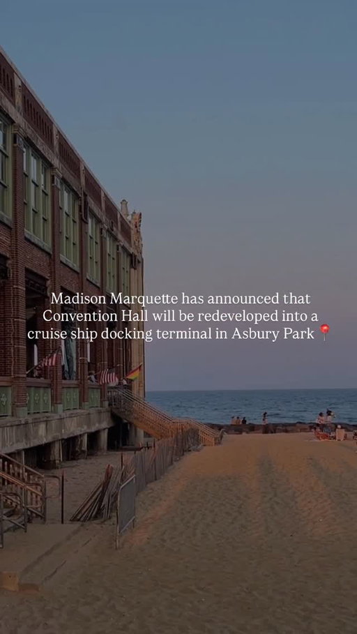 What are your thoughts?

Madison Marquette has announced plans to redevelop Convention Hall into a cruise ship docking terminal for large vessels, framing the project as a tribute to the SS Morro Castle, the ocean liner that caught fire and ran aground off Asbury Park in 1934.

The plan would transform the historic oceanfront venue into a departure point for regional cruises, alongside retail, dining, and a maritime exhibit tied to the shipwreck.

Developers say the project honors a defining moment in the city’s history, while some locals question whether a cruise terminal is the right way to memorialize a tragedy.

Construction is set to begin on April 1, 2027.

-

Happy April Fools Day from @towns_of 

#monmouthcounty #monmouthcountynj #centraljersey