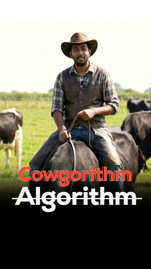 This $2 billion AI startup just replaced every fence on a farm with a smartphone app.

Meet Halter, a New Zealand based company that built an AI powered collar for cows. And it's completely changing how farms work.

The collar uses GPS, sound, and vibration to create virtual fences. No wire. No posts. Just draw a boundary on your phone and the cows stay inside it.

When a cow walks toward the edge, she hears a soft beep. If she ignores that, a gentle vibration kicks in. And if she still pushes through, a tiny electric pulse.

Within a week, most cows learn to turn back at just the sound.

But that's just the hardware. The real brain is the algorithm behind it, called Cowgorithm. An AI trained on 7 billion hours of cattle behavior. It tracks every individual animal, detects illness before symptoms show, monitors fertility, and tells farmers exactly how much grass each cow is eating.

One farmer moved his entire herd to a new paddock without leaving his couch.

Halter just raised $220 million, hit a $2 billion valuation, and already has over a million collars deployed across three continents, costing just $5 per cow.

AI isn't just disrupting tech and finance anymore. It's coming for the oldest industry on earth.