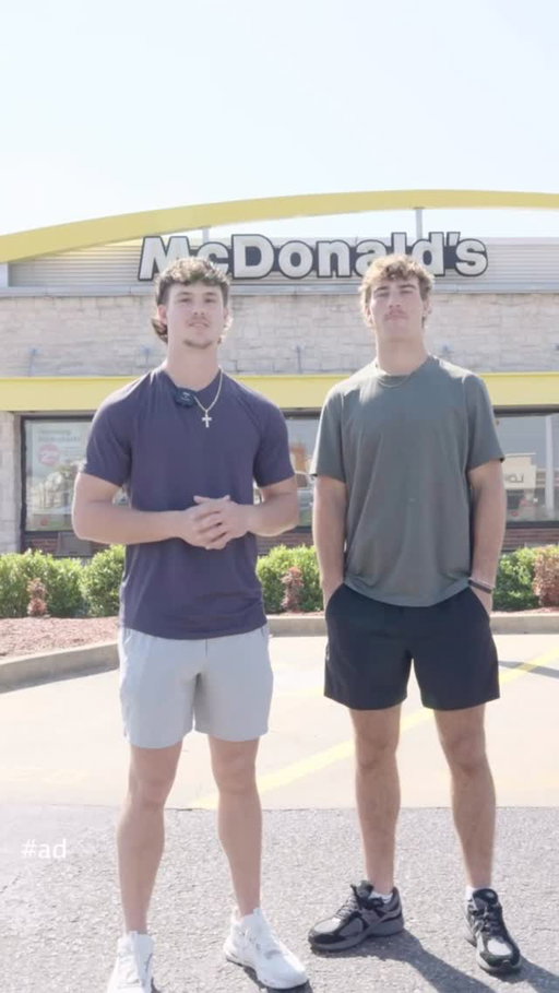 The new #BigArch from @mcdonalds just dropped in time for the biggest games of the college baseball season! Try it while you can: https://www.mcdonalds.com/us/en-us.html #ad