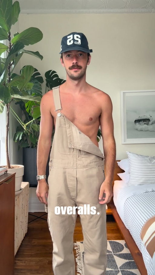 thumbs up 👍🏻 or thumbs down 👎🏻

#overalls #menswear #outfits