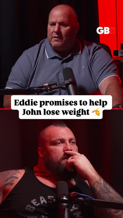 Big John wants to lose weight... but he needs a bit of guidance.

So Eddie Hall has promised that he will be his mentor and help him! 🙌

The fitness journey starts here. What a duo! 🫡