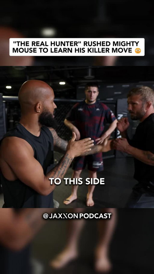 @realhuntermma training with @tjdillashaw @mighty after the @jaxxonpodcast