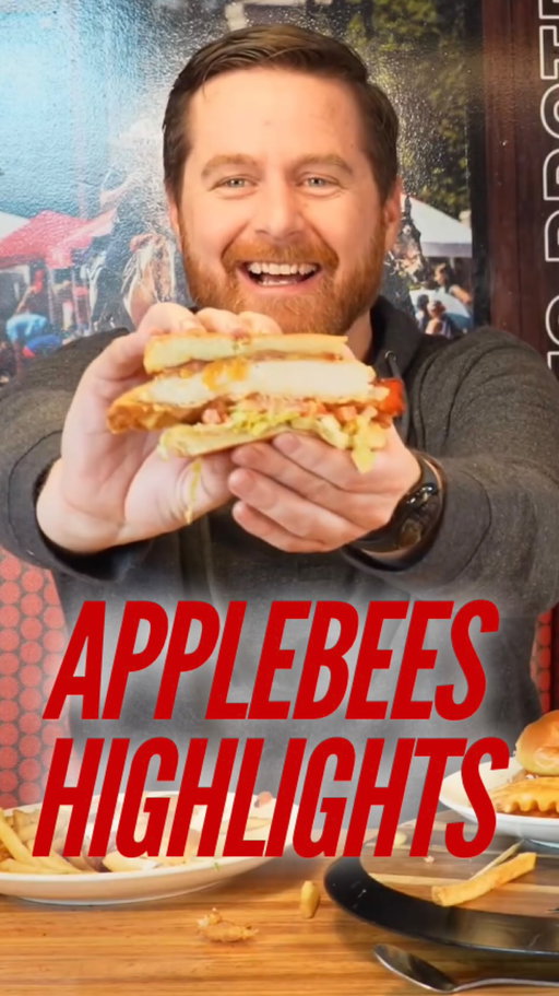 Applebee’s 🍎 Favorites You NEED to Order!

Some highlights of our favorite menu items at Applebees!

Check out the full episode for a full menu review (link in the story)

S7 Ep.1 - We truly are 'Eatin' Good in the Neighborhood' to start Season 7. 

@applebees opened their doors and invited us to come experience their menu in the best way possible. We had the time of our lives trying everything on this iconic menu. Brad couldn't believe how good the new items he had never tried before were. It was a place both of us hadn't been to in several years, but we will be back after trying their wings, chicken sandwiches, waffle fries, bugers, nachos...the list goes on! An unplanned cameo appearance by an old high school buddy just added to the fun of this perfect dining experience. 

If you would like your restaurant's menu to be featured on Best Thing On The Menu please email the show at: findthebestofbeverymenu@gmail.com.

#applebees #bestthingonthemenu #restaurantreview #foodreview