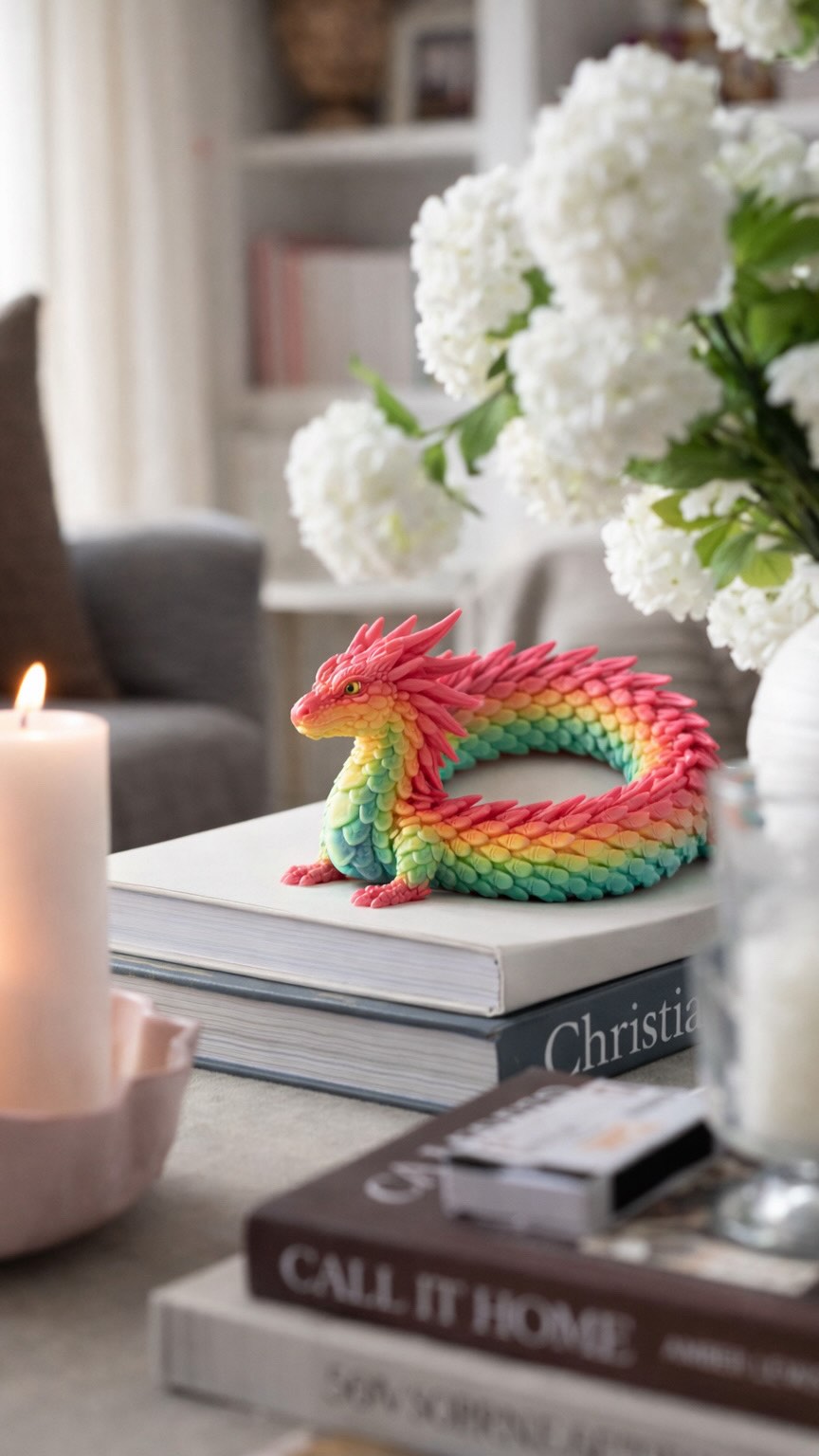 I’ve been obsessed with using the 3D printer we got the kids for Christmas, and I’ve been telling the team about all of my creations LOL. So I figured it was the perfect setup for a little April Fools prank. 
⠀⠀⠀⠀⠀⠀⠀⠀⠀
On our weekly product meeting, I told them I wanted to launch my 3D printed dragons on The Market by The Jilly Box… a Canadian-made, woman-owned product, obviously. I did a full pitch... Product mockups... Pricing... The whole thing. And for a minute there… I think a few of them believed me 😂
⠀⠀⠀⠀⠀⠀⠀⠀⠀
Honestly though… should I?? Because these dragons are kinda cute... I’m totally kidding. Or am I? 🐉