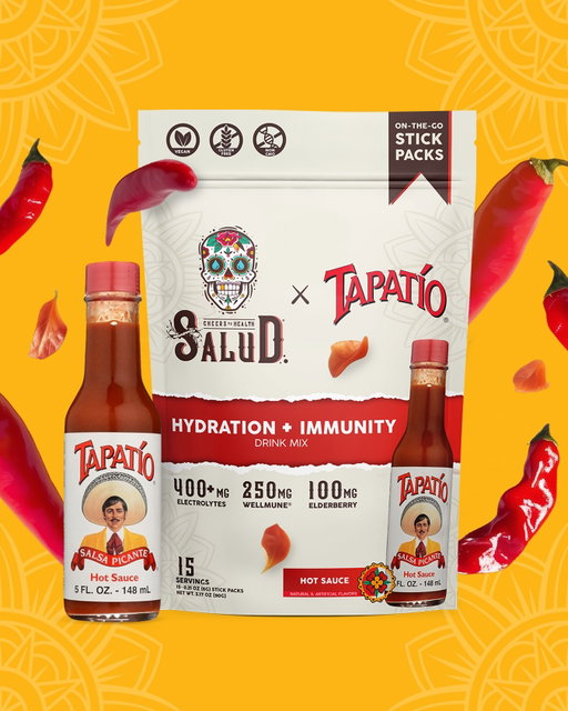 GIVEAWAY: A COLLAB YOU DIDN’T SEE COMING 👀🔥

You love Salud. You love Tapatío. So we made it official. 

Meet Hot Sauce — Salud’s newest flavor and the spiciest way to stay hydrated! 🌶️ 

…just kidding 😅

But you can still win a 3-month supply of Salud + Tapatío goodies:

1️⃣Follow @tastesalud + @tapatiohotsauce
2️⃣Tag a friend in the comments
3️⃣Repost this post to your story

Want to see this flavor for real?! Let us know below. 👇

Happy April Fools!

WINNER: @iamlettiequiroz