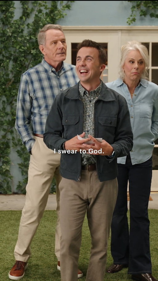 How well do @bryancranston and @jane.f.kaczmarek know @frankiemuniz4? Maybe better than he thinks. 👀

#MalcolmInTheMiddle Life's Still Unfair, a special four-part event, streams on Hulu and Hulu on Disney+ April 10.
