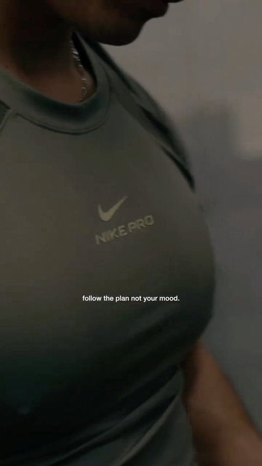 AD | Most days you won’t feel like it. That’s why you follow the plan, not your mood. @niketraining

#teamnike