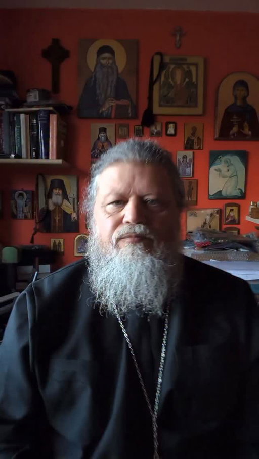 Priest Spyridon talking about his new book.