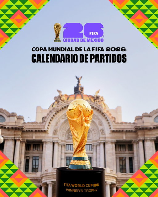 Cada fecha marcada es una cita con la historia. ⚽📅⁣
⁣
La Ciudad de México está lista para recibir al mundo y vivir la Copa Mundial de la FIFA 2026™ como nunca antes.⁣
⁣
Nos vemos en casa. 🇲🇽🔥⁣
⁣
#Somos26 #SomosMexicoCity