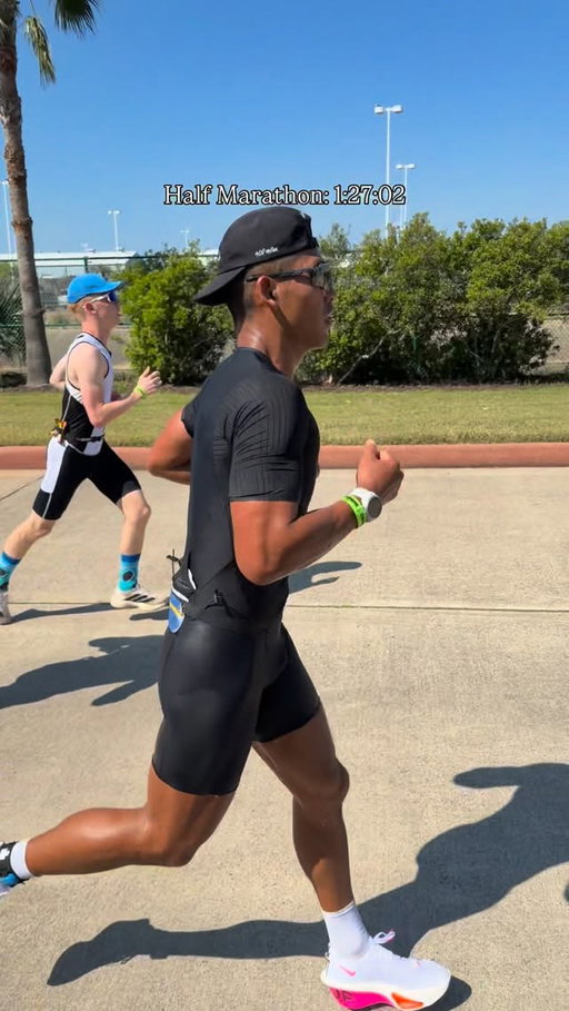 Half Marathon: 1:27:02

Pace: 6:39 min/mile 

#run #runners #ironman #marathon