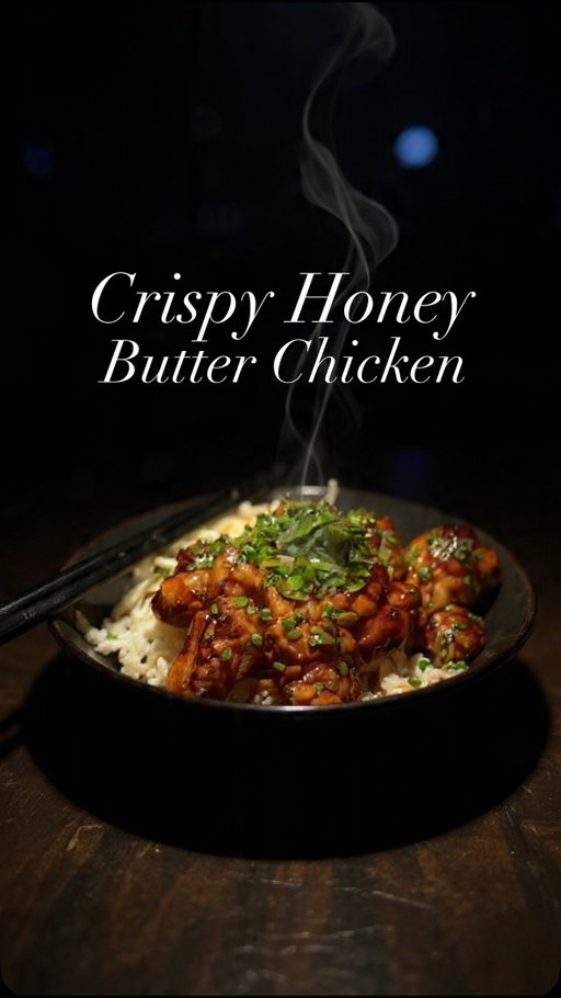 Must try! Recipe ⤵️ Honey Butter Fried Chicken 🍯🍗

Ingredients
Chicken:
- 500 g chicken thigh fillet
- 1 egg
- 1–2 dl cornstarch

Spices:
- 1 tsp paprika powder
- 1 tsp garlic powder
- 1 tsp ground coriander
- Salt & pepper

Sauce:
- 0.5 dl water
- 0.5 dl soy sauce
- 1 tsp chili powder
- 1 tbsp rice vinegar
- 1–2 tbsp honey

Topping:
- Chives
- Spring onion (scallion)
- Sesame seeds

Serving (optional):
- Jasmine rice
- Shredded cabbage
- Cucumber
- Teriyaki sauce

Directions
1. Prepare the chicken
Cut the chicken thigh fillets into bite-sized cubes.

2. Mix spices & egg
Place the chicken in a bowl and crack in the egg.
Add paprika, garlic powder, coriander, salt and pepper.
Mix well so everything is coated.

3. Coat
Toss the chicken pieces in cornstarch until they are completely covered.

4. Fry
Deep-fry the chicken in oil (about 170–180°C / 340–360°F) until golden and crispy.
Place on paper towels to drain excess oil.

5. Make the sauce
Combine water, soy sauce, chili powder, rice vinegar and honey in a saucepan.
Simmer for a few minutes until the sauce thickens slightly.

6. Toss chicken in the sauce
Add the fried chicken to the sauce and toss so everything is coated.

7. Serve
Arrange on a platter and top with chives, spring onion and sesame seeds.

Serving tips 🥢
Serve with jasmine rice, crunchy cabbage and cucumber. Drizzle a little teriyaki sauce for extra flavor. 

#reels #explore #chicken #honeybutter #simplefood