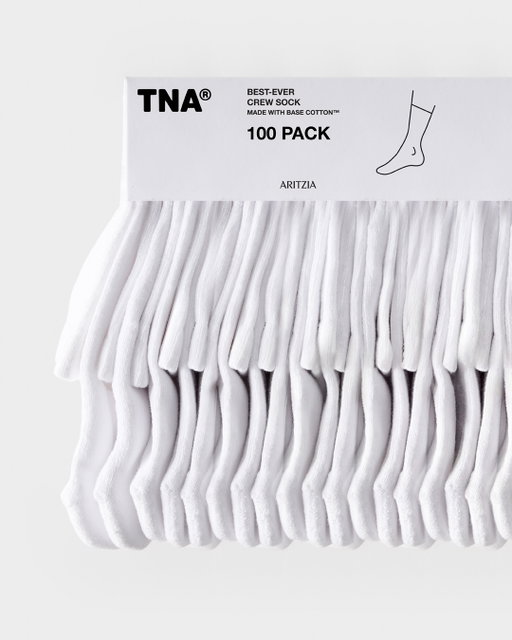 Swipe, swipe again, maybe swipe once more. 100-pack socks are here — you’re going to need a bigger drawer.
