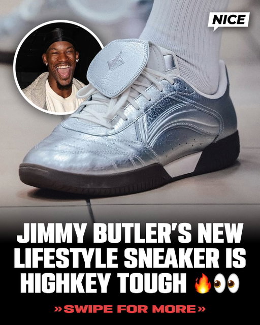 Jimmy Butler unveils his new soccer-inspired lifestyle sneaker with Li-Ning, the All Around ⚽🔥

The pair is expected to release alongside matching JB4s as part of the upcoming “Metalation” pack 👀 

📸: @kicksvisionofficial, @visualsbyave