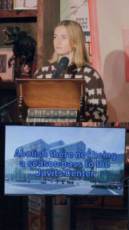 @javitscenter please hire her. 

Watch the full season of Abolish Everything! on Nebula now.

#abolisheverything #nebula #nebulaoriginals