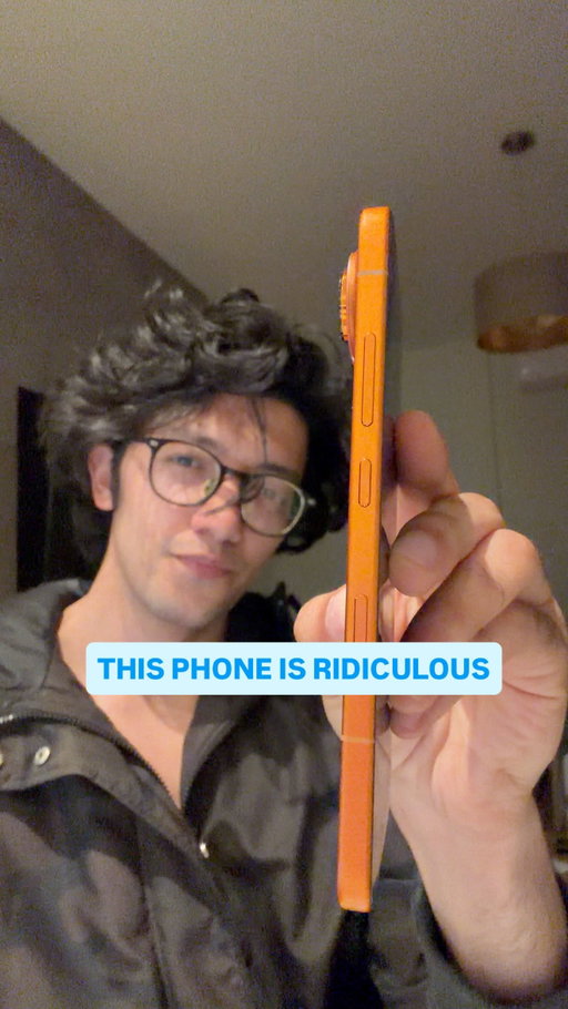 Samsung & Apple Refuse to Make This Phone. ⚠️

- Just 6.1mm Thin with 5500 mah battery, 155G Weight
- 6.3" 6000 Nits Display
- Triple 50MP Camera
- 64MP 3.2X Optical Zoom
- Dimensity 9500, 16GB RAM, 512GB Storage
- Very Orange... 🍊

Sadly, its china only.. what do you guys think? comment & follow for more videos!