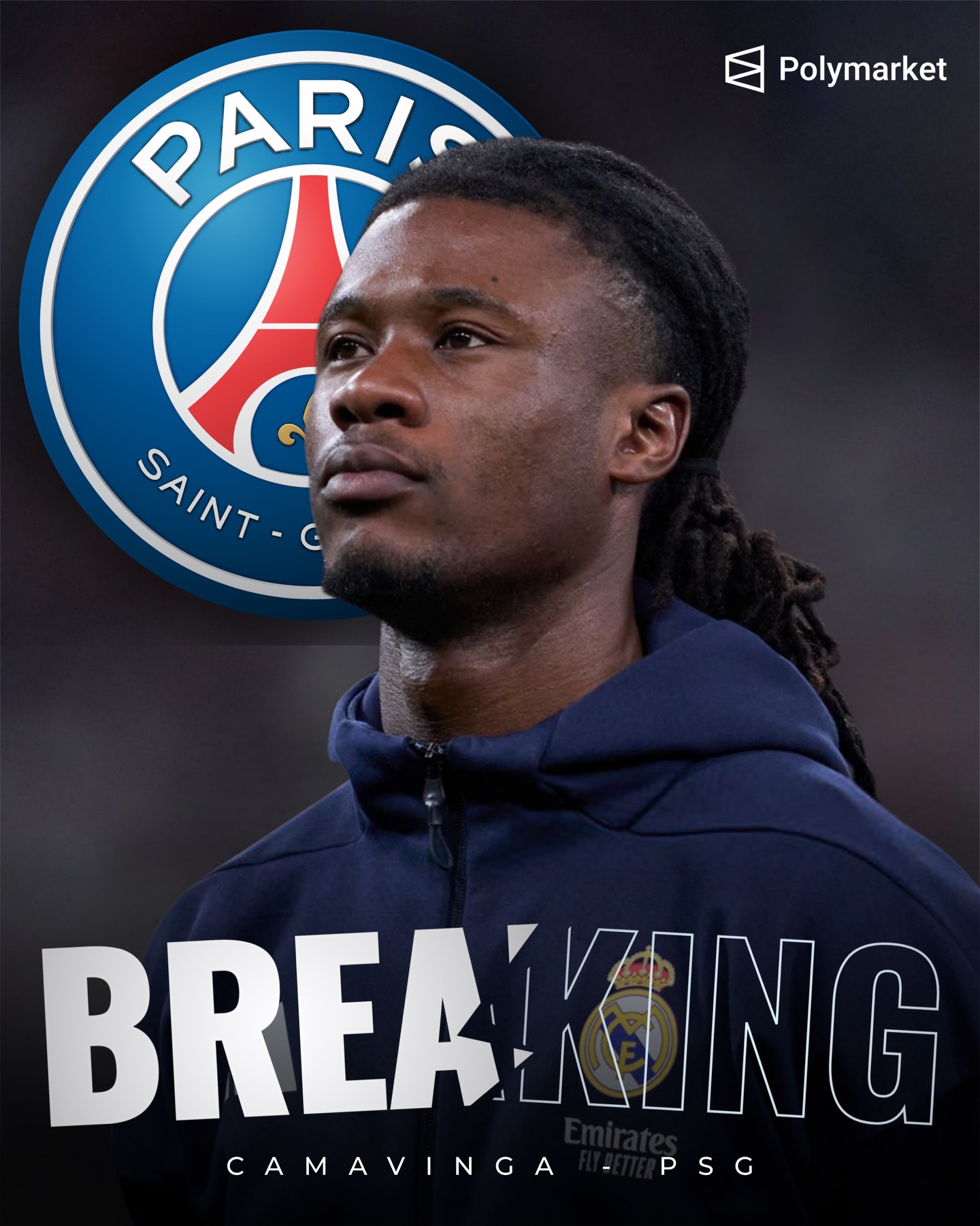 🚨🚨🇫🇷 BREAKING: PSG want to sign Eduardo Camavinga. His sale is now seen as POSSIBLE.

Although no decision has been made, his situation at Real Madrid is COMPLICATED.

PSG & Premier League clubs are keeping an eye. @diarioas