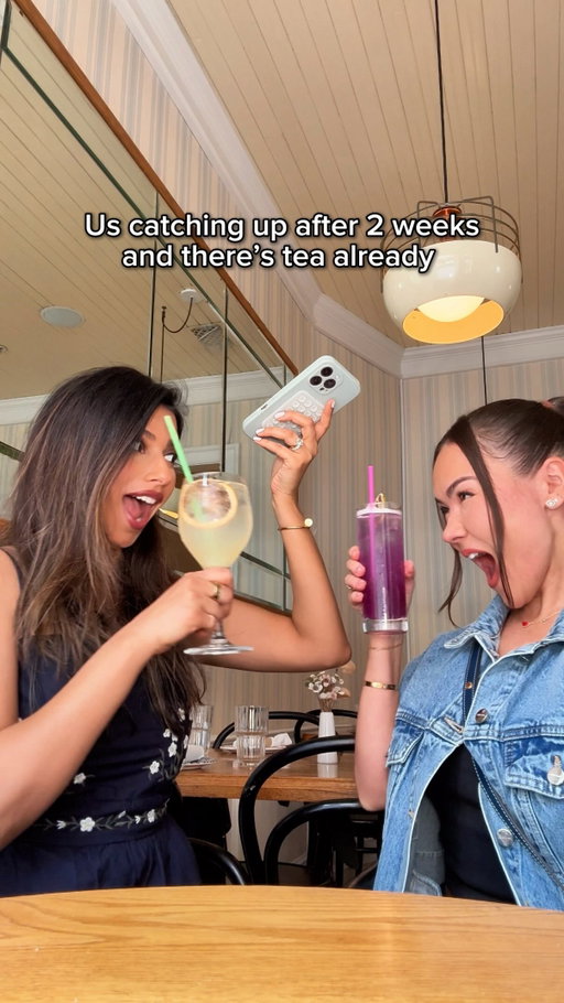 A debrief was had… 🥂 Are you like this?