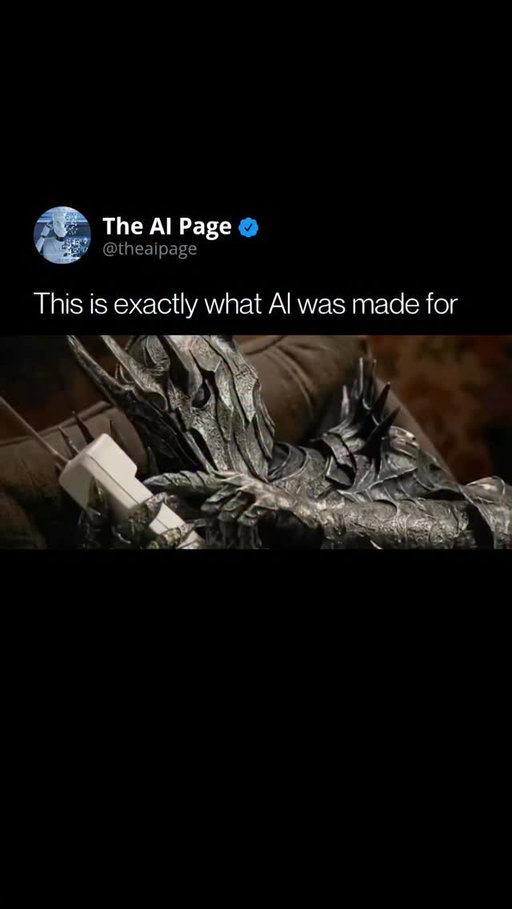 This isn’t just a meme, it’s AI turning pop culture into something entirely new 🎬

By blending the iconic “WAZZUP!” scene with Lord of the Rings characters, AI is creating crossovers that were never possible before. Nostalgia meets creativity, and suddenly familiar moments feel fresh, unexpected, and even funnier than the original

This is where AI truly shines, not replacing creativity but remixing it. Turning old scenes into new experiences and making the internet feel creative again.

Love AI? Follow @theaipage 🦾

[ Credits - @neuralderp ]

#AiGenerated #AiMemes #Wazzup