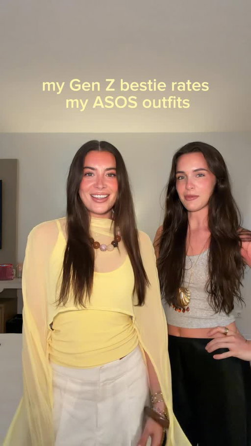 Every millennial needs her Gen Z bestie getting her right💅🏼🤏🏼 @asos makes it easy to look good don’t ya think so @kylahamlin #asospartner