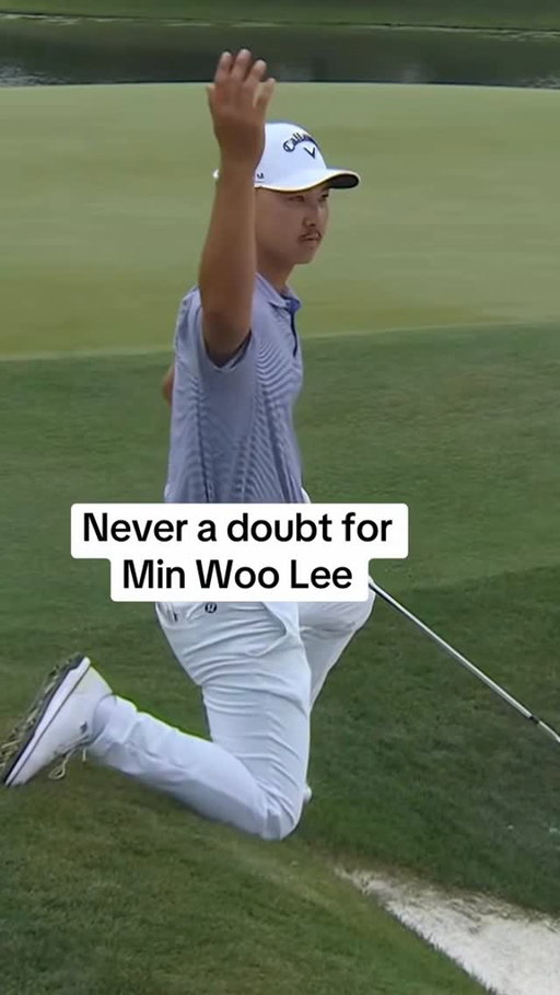 Can Min Woo Lee save his whole round??